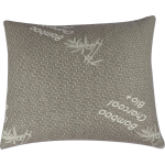 Herzberg Bamboe Hoofdkussen - Slaapkussen Bamboo Charcoal Pillow - Bruin