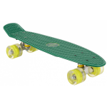 Amigo Skateboard Met Ledverlichting 55,5 Cm/lime - Groen
