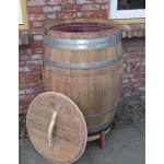 Warentuin Collection Regenton 200 Liter met losse deksel en onderzetter