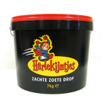 HARLEKIJNTJES - Zachte Zoete Drop - Emmer 7 Kilo