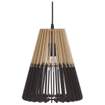 Beliani CAVALLA - Hanglamp--Multiplex - Zwart