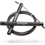 Matchu Sports Speedrope 320 cm - Aluminium - Zwart