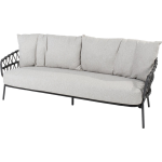 4 Seasons Outdoor 4 Seasons Calpi - 3-zits loungebank - antraciet - Grijs