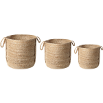 Beliani WADH - Mand-Natuurlijk-Jute - Beige