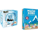 White Goblin Games Spellenbundel - Kaartspel - 2 stuks - Dobble Beach Waterproof & Machi Koro Basisspel
