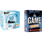 White Goblin Games Spellenbundel - Kaartspel - 2 stuks - Dobble Beach Waterproof & The Game Extreme
