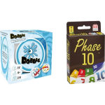 Mattel Spellenbundel - Kaartspel - 2 stuks - Dobble Beach Waterproof & Phase 10