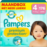 Pampers - Premium Protection - Maat 4 - Maandbox - 176 stuks - 9/14 KG
