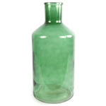 Countryfield Vaas - mint - glas - XXL fles vorm - D24 x H51 cm - Vazen - Groen