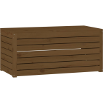 vidaXL Tuinbox 101x50,5x46,5 cm massief grenenhout honing - Bruin