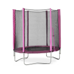 Plum Trampoline met veiligheidsnet - 183 cm - Junior - Roze - Bruin