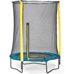 Plum Trampoline met veiligheidsnet - 137 cm - Junior Minions - Met geluid - Bruin