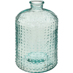 Atmosphera bloemenvaas Apotheker Fles model - transparant - 3D glas - H32 x D18 cm - Vazen