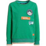 Orange stars Sweater - Groen