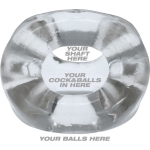 Oxballs - Tri-Sport XL Thicker 3-Ring Cockring - Transparant