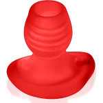 Oxballs - Glowhole-1 Holle Buttplug met Ledlampje - Small - Rood