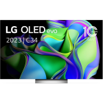 LG OLED65C35LA 4K OLED TV (2023) - Silver