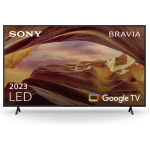 Sony TV LED - KD-55X75WL, 55 pulgadas, Procesador X1 4K, Google TV, HDR, Soporte de 2 posiciones - Zwart