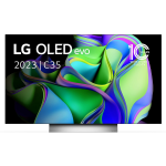 LG OLED48C35LA 4K OLED TV (2023) - Silver