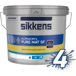 Sikkens Alphacryl Pure Mat SF - Wit - 10 l