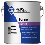 Sigma Torno Aqua Satin - Mengkleur - 2,5 l