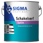 Sigma Schakelverf Satin - Mengkleur - 2,5 l