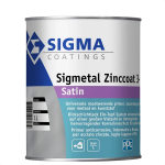 Sigma Sigmetal Zinccoat 3 In 1 Satin - Mengkleur - 1 l