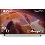 Sony - TV LED 215 Cm (85") BRAVIA KD-85X80L, UHD 4K HDR, Smart TV, Google TV - Zwart