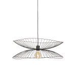 QAZQA Design hanglamp 66 cm - Pua - Zwart