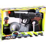Top1Toys Politieset handboeien en pistool met licht en geluid