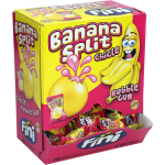 FINI - Banana Split Bubble Gum - 200 stuks