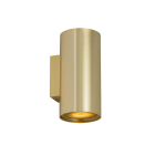 QAZQA Design wandlamp rond 2-lichts - Sab Honey - Goud