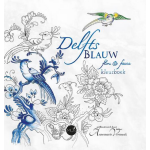 Delfts flora & fauna kleurboek - Blauw