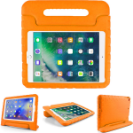 Solidenz EVA iPad Hoes voor kids - iPad 2018 / 2017 / Air 1 / Air 2 - 9.7 inch - Oranje
