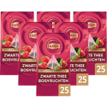 Lipton - Exclusive Selection Zwarte Thee bosvruchten - 6x 25 zakjes