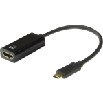 Ewent EW9822 USB Type-C naar HDMI converter - Zwart