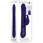 Evolved - All in One Rabbit Vibrator - Royal Blue - Blauw