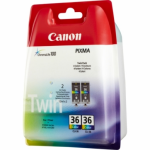 Canon Inktpatroon 3-kleuren twin-pack 1511B018 Replace: N/A