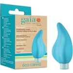 Gaia Eco Caress Vibrator - Aqua - Blauw