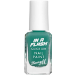 Barry M In A Flash Quick Dry Nail Paint Teal Rush