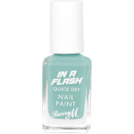 Barry M In A Flash Quick Dry Nail Paint Blue Boost