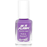 Barry M In A Flash Quick Dry Nail Paint Patient Purple