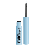 NYX Professional Makeup Vivid Brights Liquid Liner 06 Blue Thang - Silver