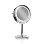 Gillian Jones Mirror On Foot With LED Light & X10 Magnification