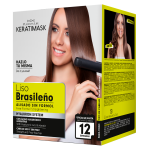 Be natural Plife Keratimask Kit Liso Brasileño ( Kit Retail ) 24