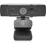 Nedis Webcam | Full HD@60fps / 4K@30fps | Automatische Scherpstelling | Ingebouwde Microfoon | - Zwart