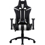 Aerocool AC120 AIR Universele gamestoel Gecapitonneerde zitting Zwart, Wit