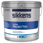 Sikkens Alpha Projecttex - Wit - 10 l