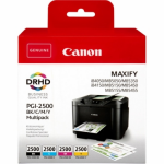 Canon Inktcartridge PGI-2500 MultiPack Bk,C,M,Y 9290B004 Replace: N/A