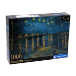 Top1Toys Puzzel 1000 Gogh Starry Night compact box
